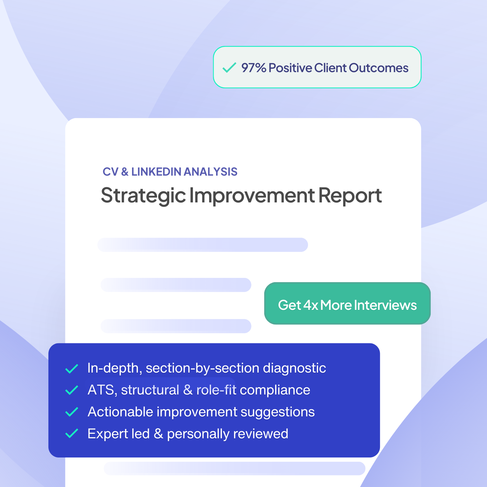 CV and LinkedIn analysis workflow preview