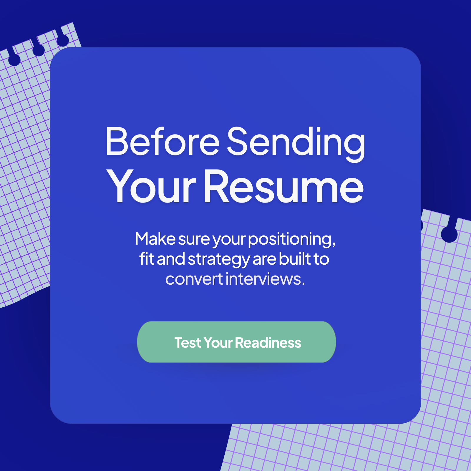 Start the CV & Resume Readiness Test