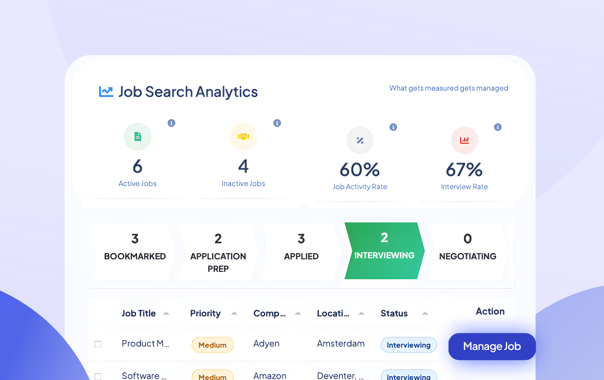 Succefy platform module preview