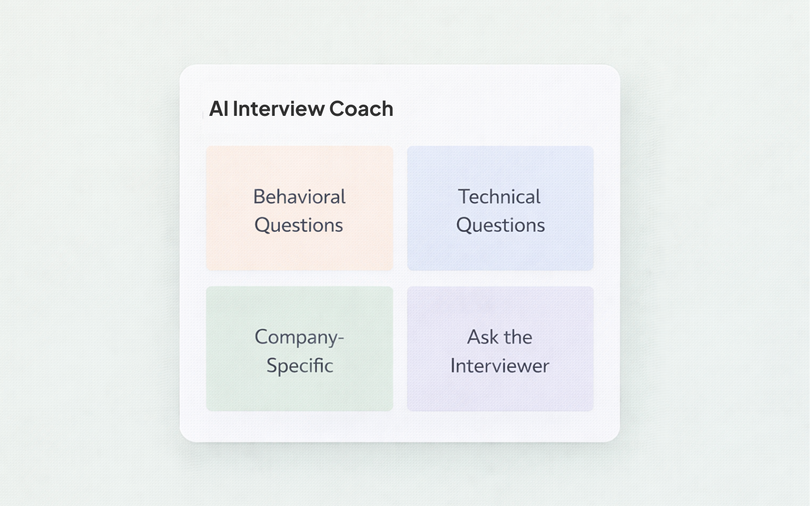 AI Interview Coach preview