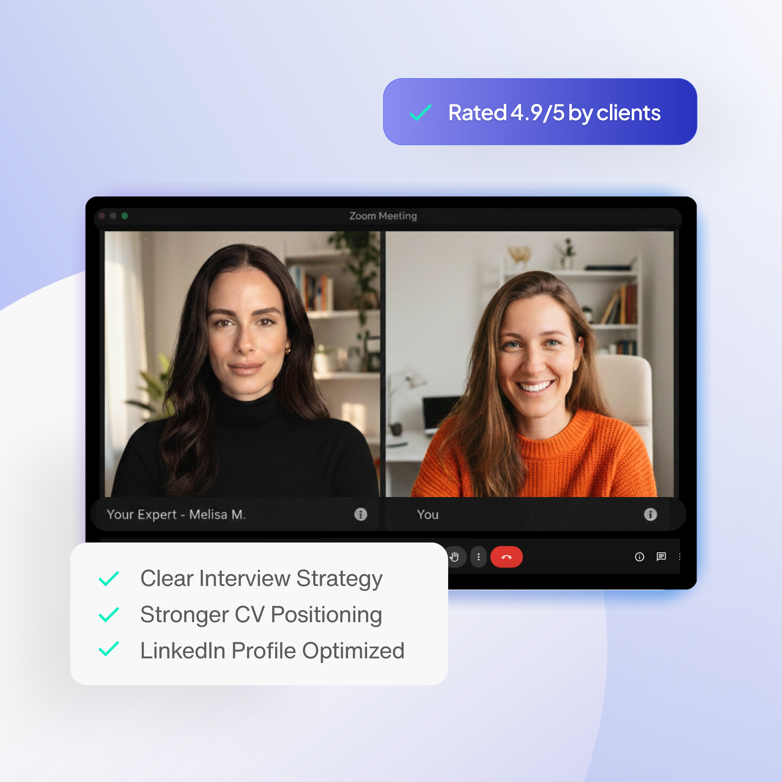 Career coaching hero visual